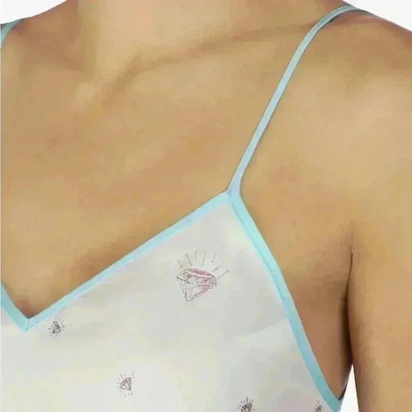 NWT Betsey Johnson Blue Chemis Nightgown - Picture 3 of 7